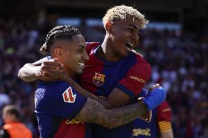 拉菲尼亞：上賽季不敢想躋身金球前十，希望金球得主是巴薩球員