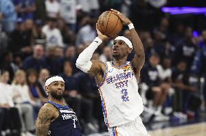 統(tǒng)治力雷霆單賽季61場凈勝兩位數(shù) 打破2017年勇士的歷史紀錄