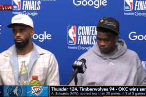 連續(xù)兩年倒在西決難受嗎？華子：我才23歲 更為康利感到難過