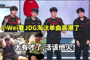 姿態(tài)小Wei看JDG淘汰單曲《京紅一面》 Wei：太有才了 活該他火！