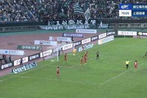 剛登場(chǎng)就進(jìn)球！陶強(qiáng)龍?zhí)嫜a(bǔ)登場(chǎng)6分鐘即破門，浙江1-2落后海港