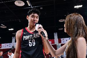 可以?去年崔永熙落選后隨開拓者征戰(zhàn)夏聯(lián) 今年楊瀚森被選中