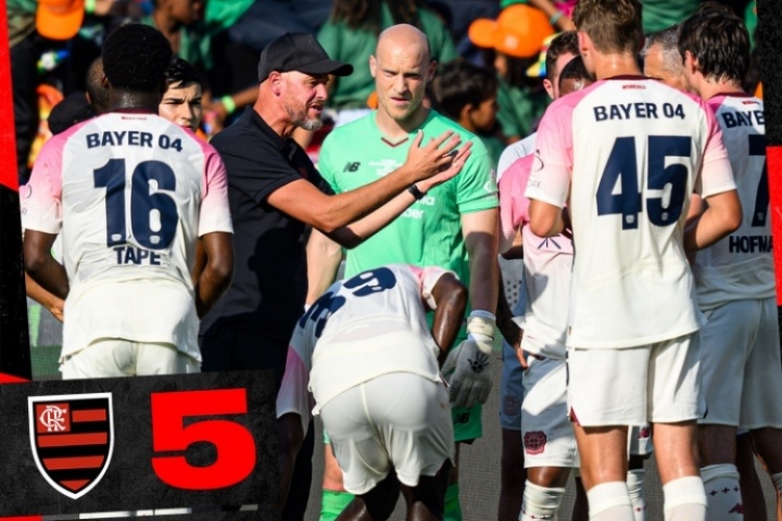 首秀被青年隊(duì)爆殺滕哈赫首戰(zhàn)，勒沃庫森1-5慘負(fù)弗拉門戈U20