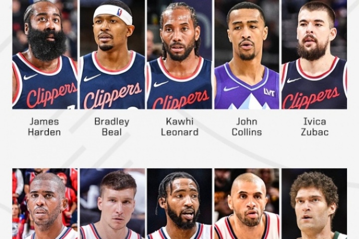 養(yǎng)老院？快船隊(duì)內(nèi)8人年紀(jì)30+上35的高達(dá)4個(gè)