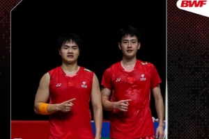 梁偉鏗/王昶2-0姜珉赫/奇東柱，晉級中國羽毛球公開賽男雙四強(qiáng)