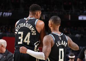 利拉德：我和字母哥可以奪冠 很榮幸能與這么有統(tǒng)治力的他合作過