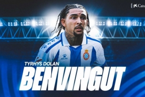 官方：西班牙人簽下23歲布萊克本邊鋒多蘭，雙方簽約至2028年