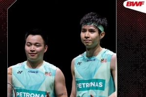 中國(guó)羽毛球公開(kāi)賽：馬來(lái)西亞組合謝定峰/蘇偉譯2-0印度組合進(jìn)決賽