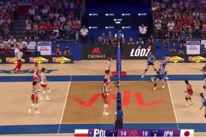 波蘭女排3-1日本女排，連續(xù)三年收獲世界女排聯(lián)賽季軍