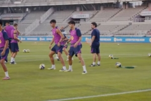 記者：埃里克-加西亞因肌肉超負(fù)荷缺席巴薩今日合練