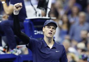 硬地大滿貫27連勝！辛納追平德約并列歷史第二，費德勒40連勝第一