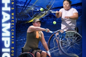 李曉輝/王紫瑩奪美網(wǎng)輪椅網(wǎng)球女雙冠軍，今年四大滿貫三冠一亞