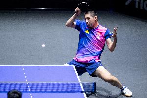 WTT阿拉木圖站男單半決賽：周啟豪3-0陳俊菘，決賽將對陣戶上隼輔