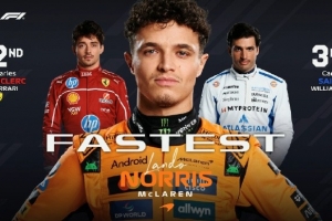 F1意大利站二練：諾里斯全場最快，勒克萊爾P2，漢密爾頓P5