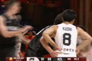 跌宕起伏！男籃U16亞洲杯季軍賽 新西蘭籃下打板絕殺日本