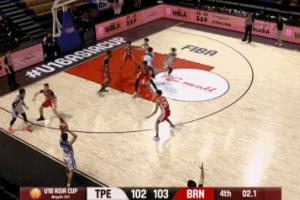 太燃了！男籃U16亞洲杯7-8名排位賽 中國臺北三分壓哨絕殺巴林！