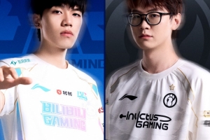 左手標(biāo)記你！knight兔子單殺Rookie瑞茲+無限超神 BLG贏首局