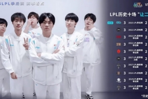 僅有十場(chǎng)！LPL歷史314場(chǎng)BO5上演“讓二追三”的概率為3.18%