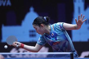 張本美和1-3遭大藤沙月逆轉(zhuǎn)，無緣中國澳門賽女單8強