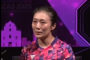 韓瑩：沒想到自己會取勝，下一場一分一分地戰(zhàn)斗，爭取有更好表現(xiàn)