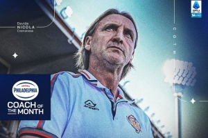 兩戰(zhàn)兩勝！官方：克雷莫內(nèi)塞主帥大衛(wèi)-尼科拉當選意甲8月最佳教練