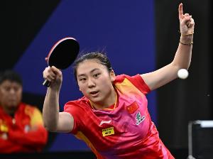 WTT中國澳門冠軍賽：陳熠1-3不敵韓瑩，無緣女單八強