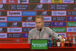 尤爾曼德：勒沃庫森在需要向?qū)κ质旱臅r候，表現(xiàn)得很有韌性