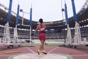 第一次試投就超過晉級線，趙杰晉級田徑世錦賽女子鏈球決賽