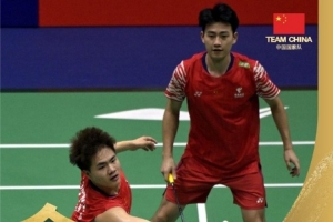 中國香港羽毛球公開賽：梁偉鏗/王昶2-1勝印度組合，奪得男雙冠軍