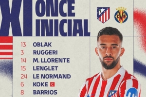 馬競vs黃潛首發(fā)：格列茲曼、阿爾瓦雷斯先發(fā)，佩佩、托馬斯出戰(zhàn)