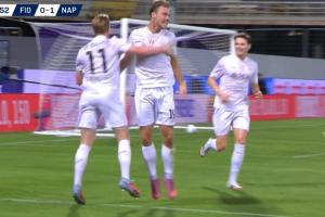 愛(ài)來(lái)自曼徹斯特??那不勒斯3連勝領(lǐng)跑 丁丁3場(chǎng)2球小麥霍伊倫建功