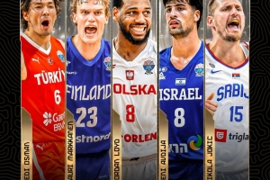 歐錦賽二陣陣容： 約基奇、馬爾卡寧、阿夫迪亞、奧斯曼、勞埃德