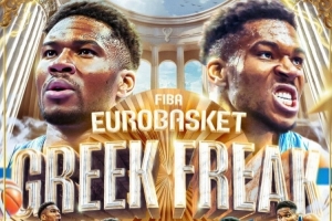 大殺器！字母哥本屆歐錦賽場(chǎng)均27.3分10.6板4.1助 投籃命中率69%