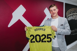 官方：西漢姆與青訓(xùn)門將芬利-胡珀簽署首份職業(yè)合同