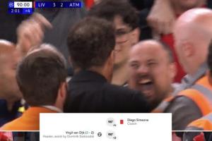 遭絕殺后染紅！西蒙尼：被罵了90分鐘，我行為不合理但我也是人