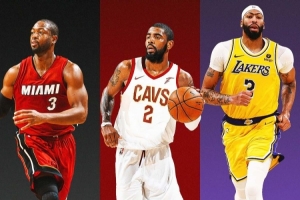 美媒發(fā)問：勒布朗生涯的最佳搭檔 是韋德、歐文還是濃眉？