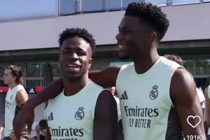 想回來了？尼科-帕斯社媒轉發(fā)皇馬訓練視頻