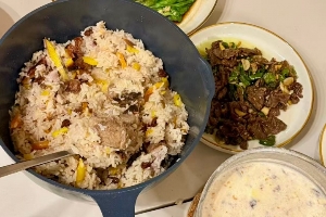 自己動手豐衣足食！楊瀚森曬中國菜配文：家的味道