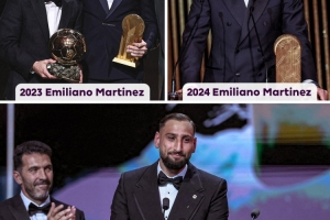 大馬?。嗉{魯馬！英超官方曬照，祝賀英超門(mén)將連續(xù)三年奪雅辛獎(jiǎng)