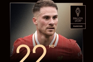 2025年金球獎(jiǎng)第22名：26歲麥卡利斯特，生涯首次入選