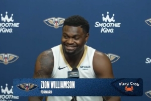 錫安：球隊需要我變成什么角色我就是什么角色 義不容辭！