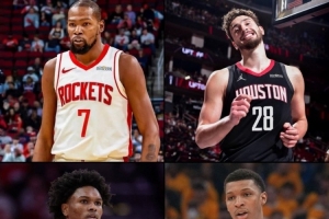 火箭四人殺進ESPN百大排名：杜蘭特9 申京25 阿門37 小賈巴里74