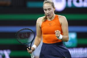 安德列娃：小時(shí)候就喜歡看朱琳的比賽 比賽很艱苦能夠獲勝很開心