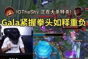 IG戰(zhàn)勝JDG隊內(nèi)語音，Gala緊握拳頭如釋重負！IG眾人：Nice！