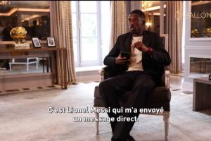 誰第一個(gè)恭喜你奪金球？登貝萊：是梅西！他直接給我發(fā)信息了