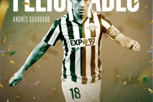 貝蒂斯官推曬照祝名宿瓜爾達(dá)多39歲生日快樂，曾效力7年之久