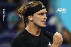 中網(wǎng)第二輪：茲維列夫2-1戰(zhàn)勝穆泰，晉級男單8強