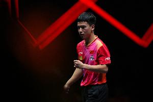 WTT中國大滿貫：向鵬3-0戰(zhàn)勝林文政，順利晉級男單16強