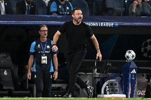 德澤爾比率領(lǐng)馬賽前兩場歐冠拿到3分，為隊史第二位做到的主帥