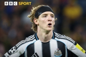 比肩希勒！戈登成紐卡隊(duì)史第三位在歐冠中連場進(jìn)球的球員